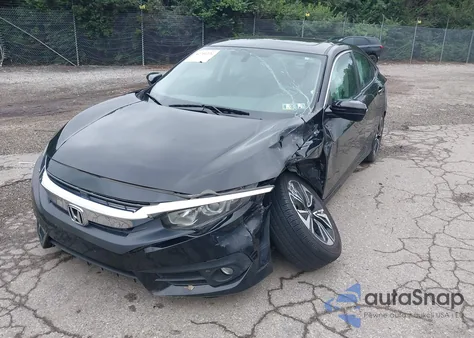 2016 Honda Civic Ex-L из США, поврежденный, VIN 19XFC1F79GE218810